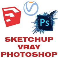 AEDesenho - Sketchup + Vray 2.0 + Photoshop